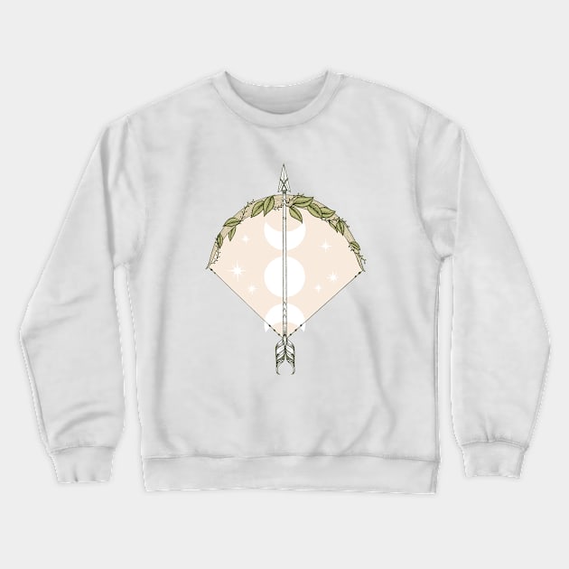 Bow and Arrow Crewneck Sweatshirt by Barlena